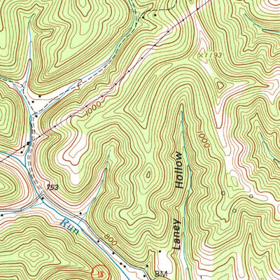 United States Geological Survey Paden City, WV-OH (2002, 24000-Scale) digital map