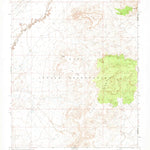 United States Geological Survey Padilla Mesa, AZ (1967, 24000-Scale) digital map