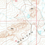 United States Geological Survey Padilla Tank, AZ (1982, 24000-Scale) digital map