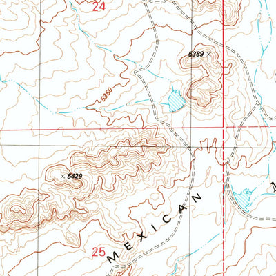 United States Geological Survey Padilla Tank, AZ (1982, 24000-Scale) digital map