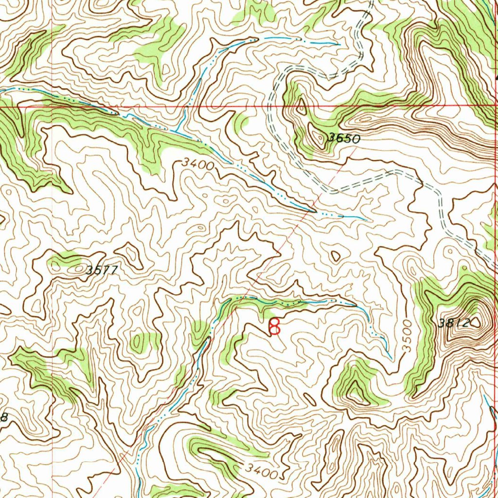 Padlock Ranch, MT (1972, 24000-Scale) Map by United States Geological ...