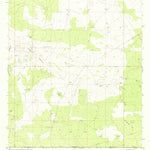 United States Geological Survey Paduca Breaks East, NM-TX (1973, 24000-Scale) digital map