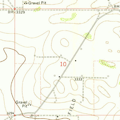 United States Geological Survey Paduca Breaks East, NM-TX (1973, 24000-Scale) digital map