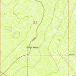 United States Geological Survey Paduca Breaks East, NM-TX (1973, 24000-Scale) digital map