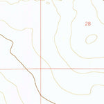 United States Geological Survey Paduca Breaks NW, NM (1973, 24000-Scale) digital map