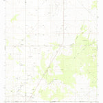 United States Geological Survey Paduca Breaks West, NM-TX (1973, 24000-Scale) digital map