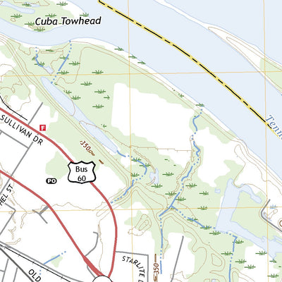 United States Geological Survey Paducah East, KY (2022, 24000-Scale) digital map