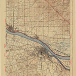 United States Geological Survey Paducah, KY-IL (1929, 62500-Scale) digital map