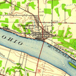 United States Geological Survey Paducah, KY-IL (1940, 62500-Scale) digital map