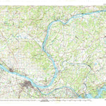 United States Geological Survey Paducah, KY-IL (1986, 100000-Scale) digital map