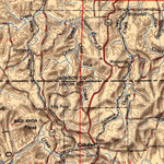 United States Geological Survey Paducah, KY-IL-MO-IN (1954, 250000-Scale) digital map