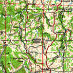 United States Geological Survey Paducah, KY-IL-MO-IN (1964, 250000-Scale) digital map