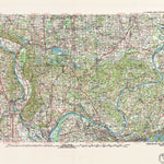 United States Geological Survey Paducah, KY-IL-MO-IN (1987, 250000-Scale) digital map