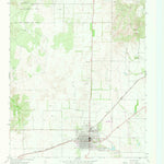 United States Geological Survey Paducah, TX (1967, 24000-Scale) digital map