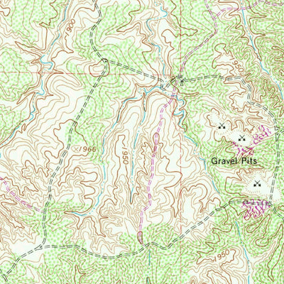 United States Geological Survey Paducah, TX (1967, 24000-Scale) digital map