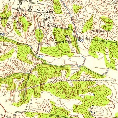 United States Geological Survey Paducah West, KY-IL (1954, 24000-Scale) digital map