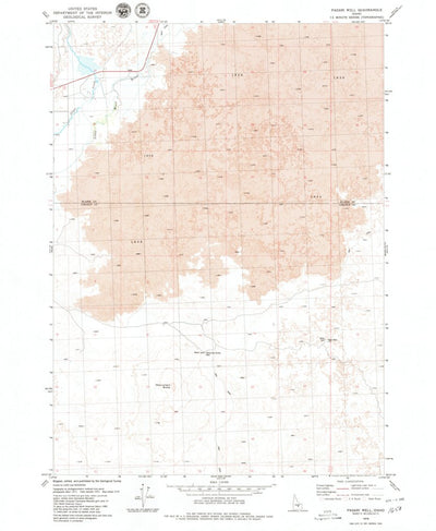 United States Geological Survey Pagari Well, ID (1979, 24000-Scale) digital map