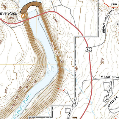 United States Geological Survey Page, AZ (2021, 24000-Scale) digital map