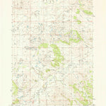 United States Geological Survey Page Draw, WY-MT (1984, 24000-Scale) digital map
