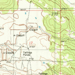 United States Geological Survey Page Draw, WY-MT (1984, 24000-Scale) digital map