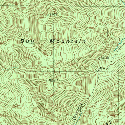 United States Geological Survey Page Mountain, NY (1990, 25000-Scale) digital map