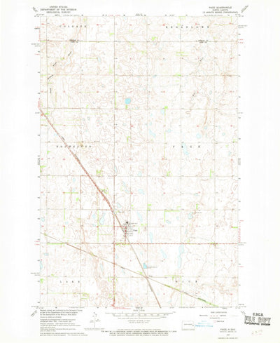 United States Geological Survey Page, ND (1967, 24000-Scale) digital map