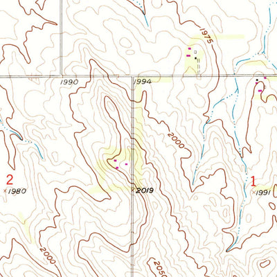 United States Geological Survey Page, NE (1958, 24000-Scale) digital map