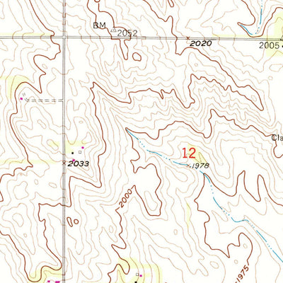 United States Geological Survey Page, NE (1958, 24000-Scale) digital map
