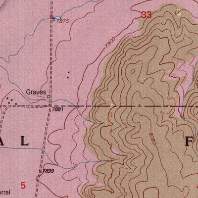 United States Geological Survey Page, NM (1995, 24000-Scale) digital map