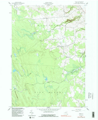 United States Geological Survey Page, NY (1943, 24000-Scale) digital map