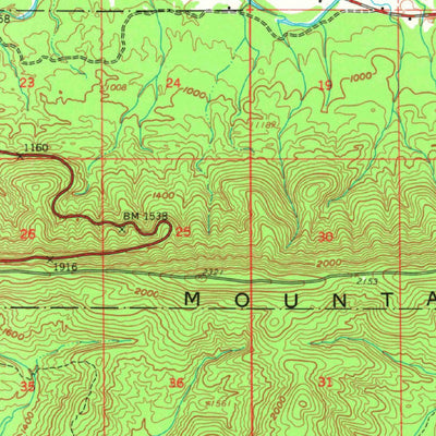 United States Geological Survey Page, OK (1959, 62500-Scale) digital map