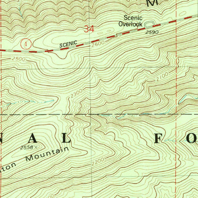 United States Geological Survey Page, OK (1981, 24000-Scale) digital map