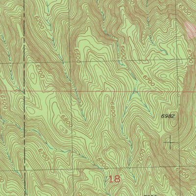 United States Geological Survey Page Ranch, UT (1950, 24000-Scale) digital map