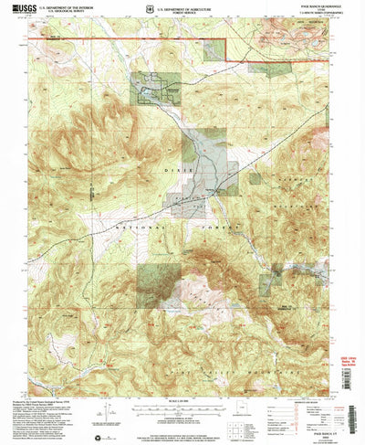 United States Geological Survey Page Ranch, UT (2002, 24000-Scale) digital map