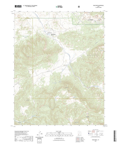 United States Geological Survey Page Ranch, UT (2023, 24000-Scale) digital map