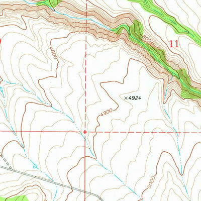 United States Geological Survey Page Springs, OR (1967, 24000-Scale) digital map