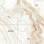 United States Geological Survey Page Springs, OR (1967, 24000-Scale) digital map