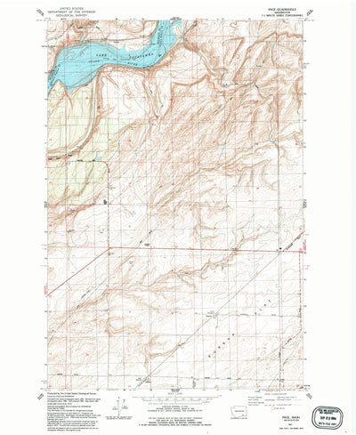 United States Geological Survey Page, WA (1991, 24000-Scale) digital map