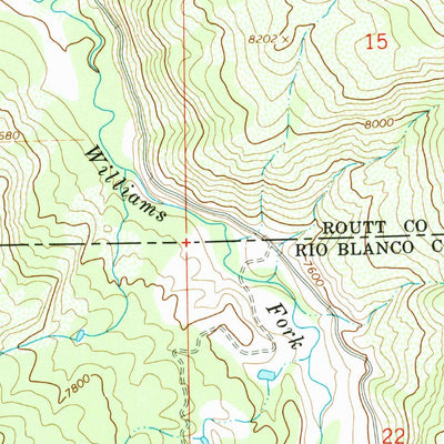 United States Geological Survey Pagoda Peak, CO (1966, 24000-Scale) digital map