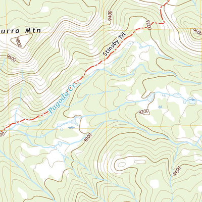 United States Geological Survey Pagoda Peak, CO (2022, 24000-Scale) digital map