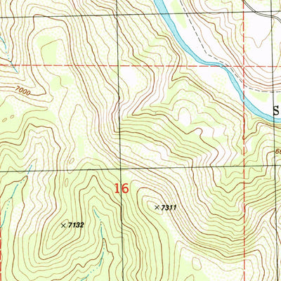 United States Geological Survey Pagosa Junction, CO-NM (1984, 24000-Scale) digital map