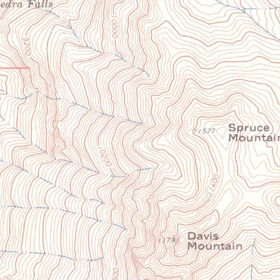 United States Geological Survey Pagosa Peak, CO (1964, 24000-Scale) digital map