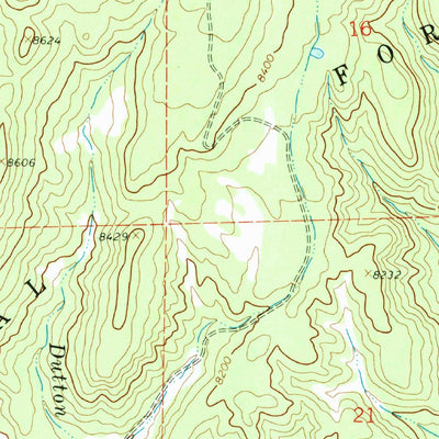United States Geological Survey Pagosa Springs, CO (1964, 24000-Scale) digital map