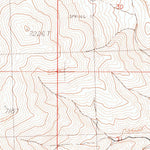 United States Geological Survey Pah-Rum Peak, NV (1990, 24000-Scale) digital map