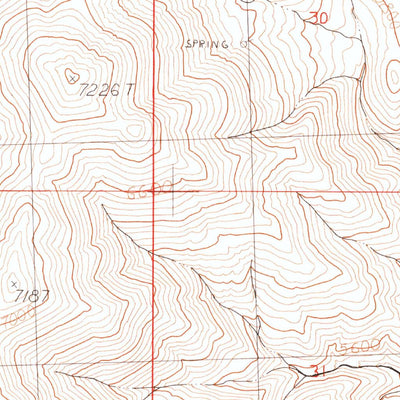 United States Geological Survey Pah-Rum Peak, NV (1990, 24000-Scale) digital map