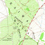United States Geological Survey Pahala, HI (1967, 24000-Scale) digital map