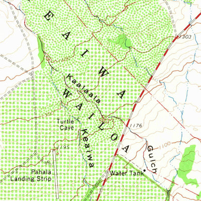 United States Geological Survey Pahala, HI (1967, 24000-Scale) digital map