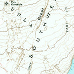 United States Geological Survey Pahala, HI (1981, 24000-Scale) digital map