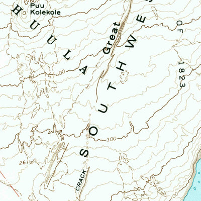 United States Geological Survey Pahala, HI (1981, 24000-Scale) digital map