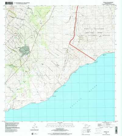United States Geological Survey Pahala, HI (1995, 24000-Scale) digital map